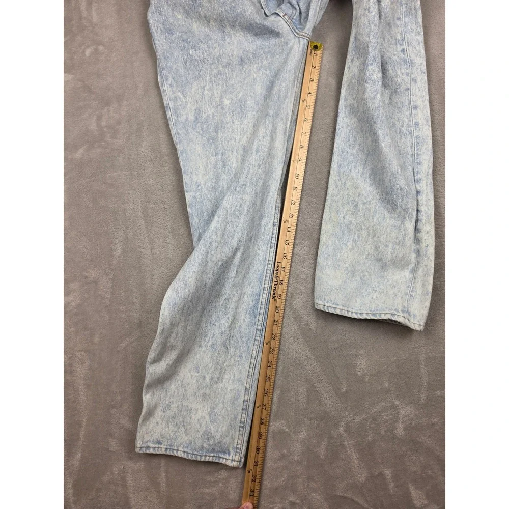 Vintage Levi's 501 Jeans Mens 38x32 Fit 35/36x32 Acid Wash USA Button Fly 80s